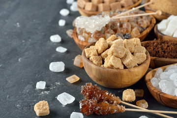 Different types of sugar