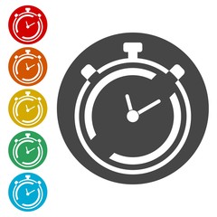 Timer icon, Clock icon 
