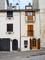 Fototapeta na wymiar Campo di Giove (L'Aquila, Italy), old village