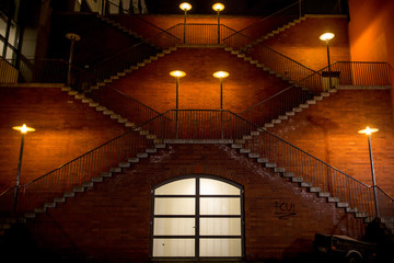 Staircase at the Bohemian brewery  - Friedenstraße - Berlin