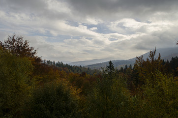 panorama Beskid Niski 
