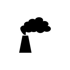 Pipe industry icon vector