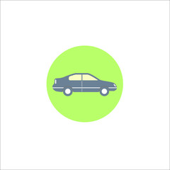 Car icon. Vector Illustration