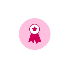 Medal icon. Vector Illustration