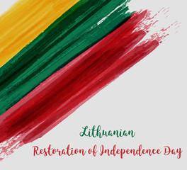 Lithuanian Restoration of the Independence Day