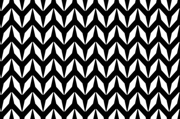 Star - vector pattern - black and white