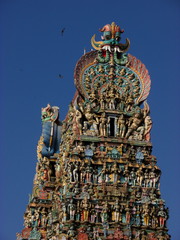 Madurai Meenakshi temple in India