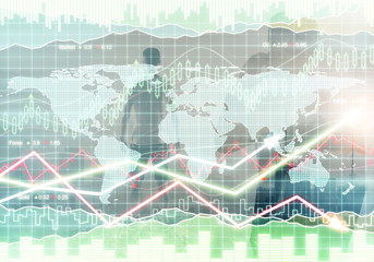Fund management and growth concept