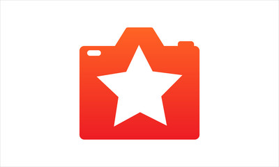 camera star logo icon