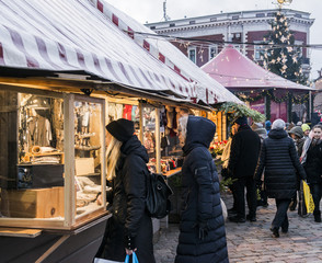 Latvian Christmas fairs, Riga, 09 december 2017 