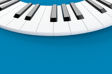 Naklejka premium Piano keyboard