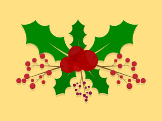 Fototapeta premium Holly berries