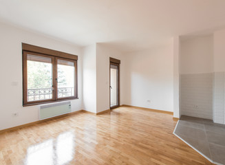 Beautiful apartment interior, empty space