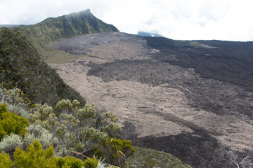 Piton de la fournaise, volcan, ile de la Réunion