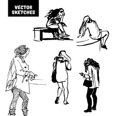 Vector set of sketches