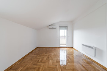 Master bedroom in new construction home