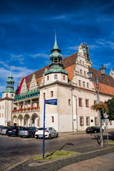 Obraz premium Brzeg, Rathaus