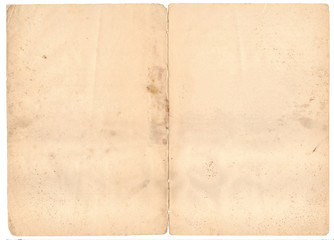 A shabby vintage paper sheet. Nice aged worn texture.
