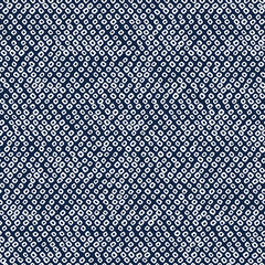 Japanese Shibori ornament. Asian seamless pattern. Weaving motif. Dark background. Classic japanese dyeing technique. Plain backdrop for decoration, wallpaper or web page background.