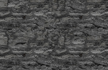 Grunge gray background weathered texture Patterned stone uneven