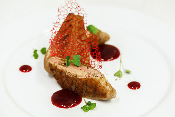 roasted duck fillet