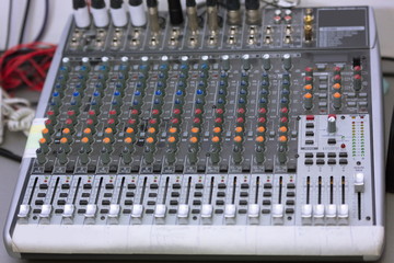 Audio Mixete svitcher control station