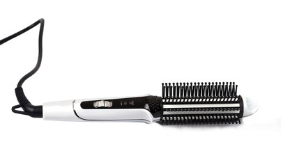 straightener and hair curler with comb