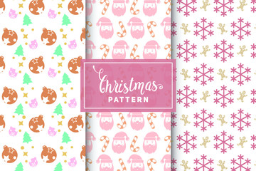 Christmas vector patterns