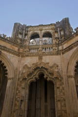 Obraz premium Elements of architecture of the monastery of Batalha. Portugal.