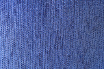 Close Up Background Pattern of Blue Textile Texture