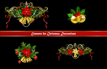 Christmas elements for your designs