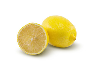 Lemon Isolated On White Background