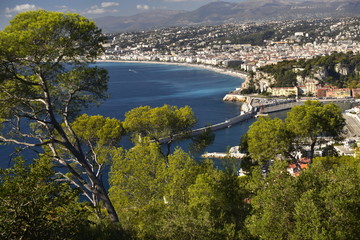 Fototapeta premium Nice baie des anges