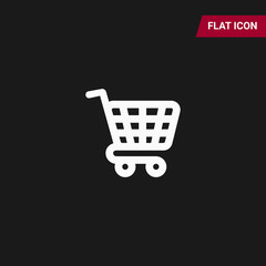 Shopping Cart Icon, flat design best vector icon