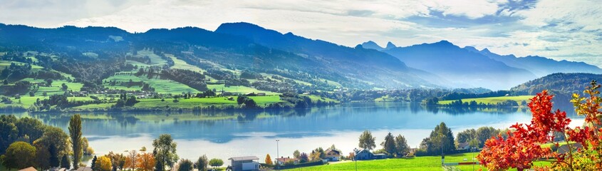 Lake of Gruyere, Switzerland