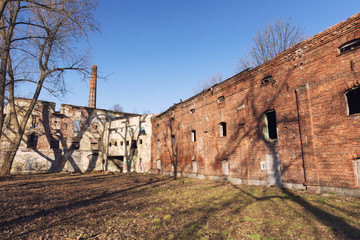 Old abandoned factory / ruins