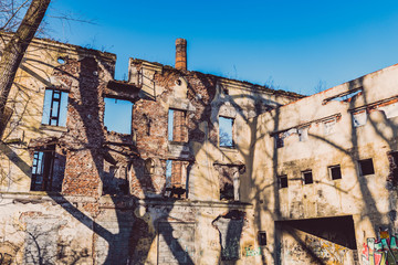 Old abandoned factory / ruins