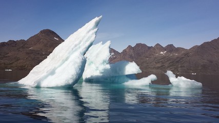 Iceberg near Tasiilaq, Greenland