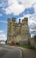 Fototapeta na wymiar Battle Abbey Gatehouse, Sussex, UK