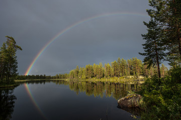 Regenbogen in Schweden