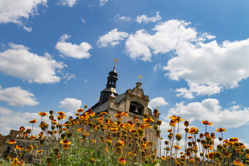 Меджибожский замок в Украине. Церковь святого Николая.