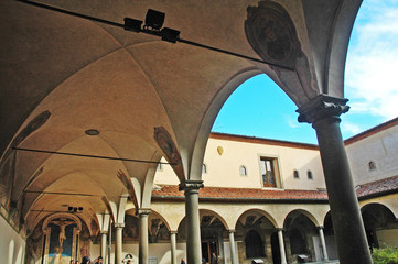 Firenze, il chiostro del monastero di San Marco