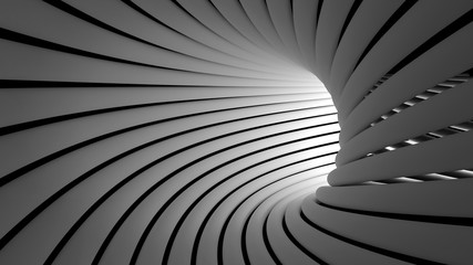 Architecture abstract tube Background