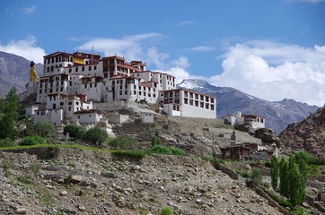 Fototapeta na wymiar Likir monastery in Ladakh, India