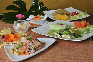 Menu Tailandés