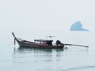 Longtailboat Holzboot Thailand Ko Yao Noi