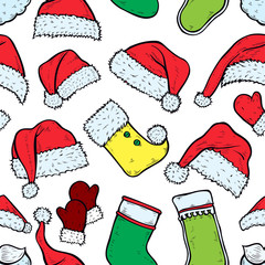 Christmas seamless texture