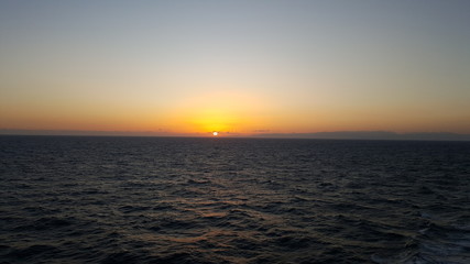 Coucher de soleil