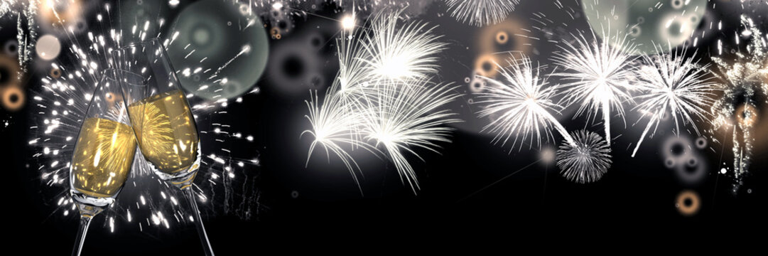 Abstract Christmas background