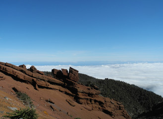 Am mirador de los Andenes, La Palma
